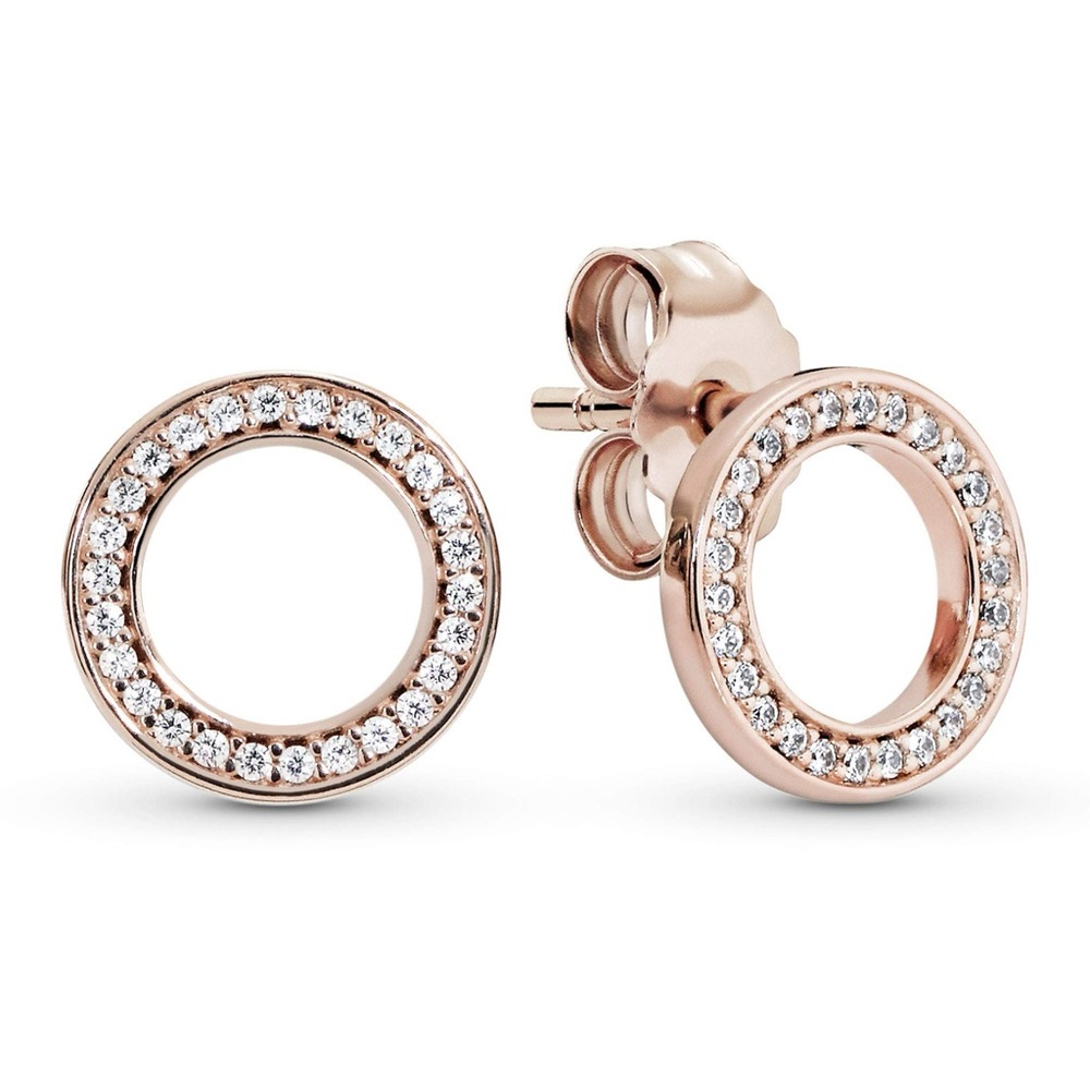 Forever Pandora Cubic Zirconia Earrings